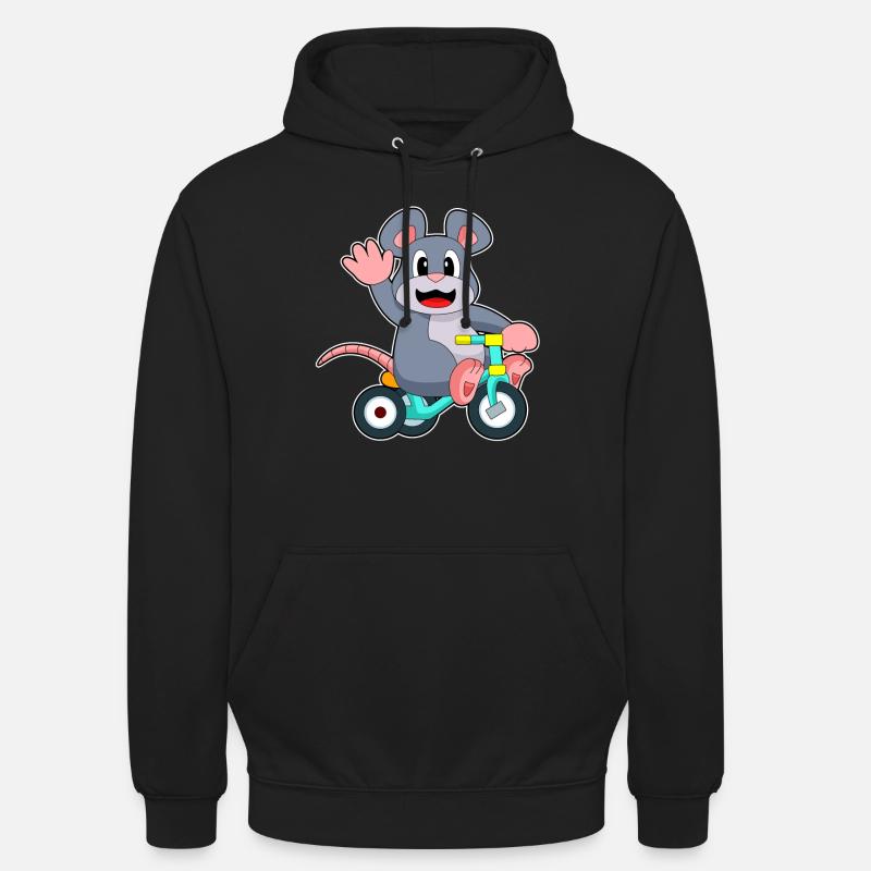 Vélo de rat - Sweat-shirt à capuche unisexe - noir