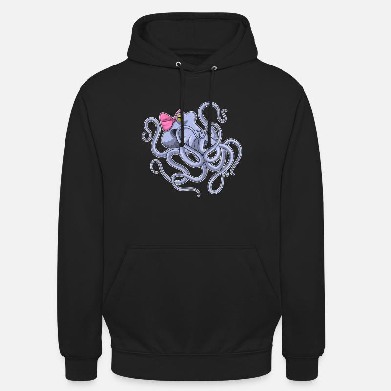 Octopus Loop - Unisex Hoodie - black
