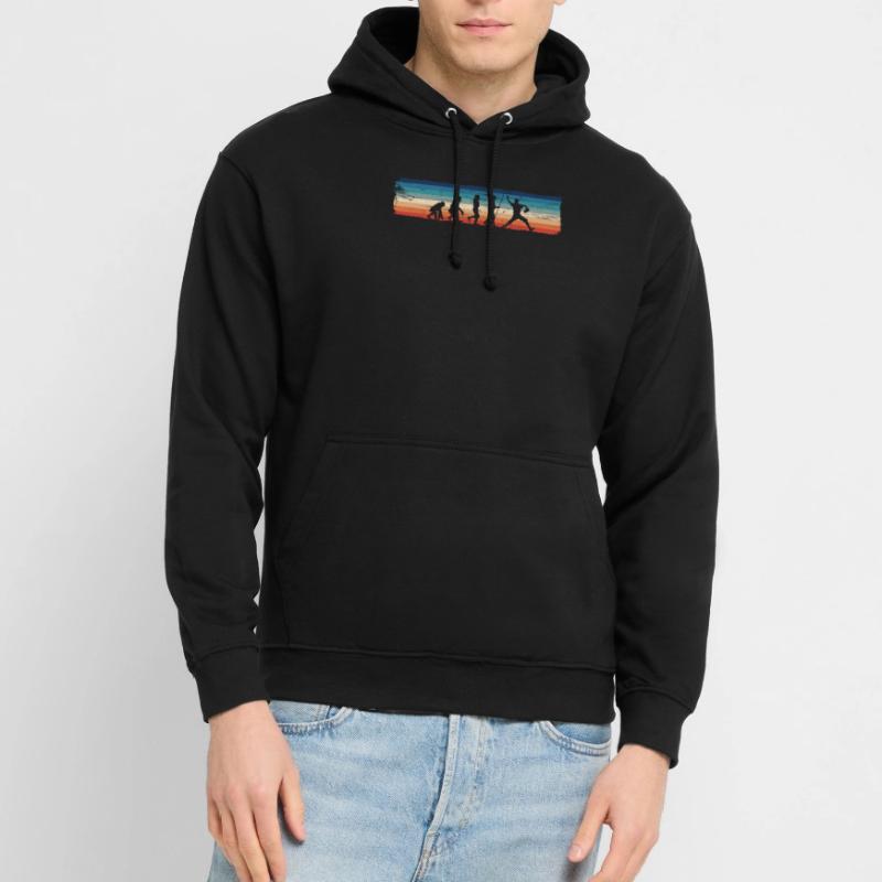 Die Evolution des Baseballs im Unisex Hoodie