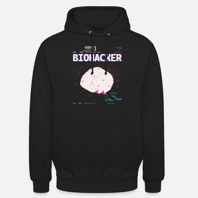 Biohacker Biohacking - Unisex Hoodie - black