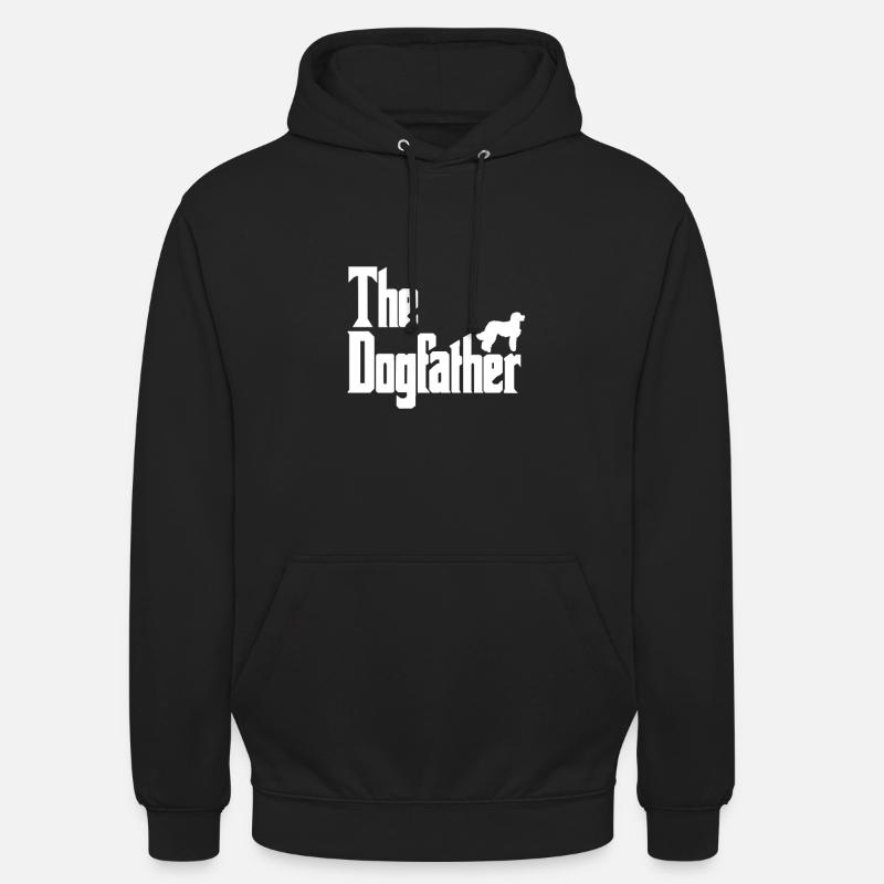 Le Dogfather Aussiedoodle - Sweat-shirt à capuche unisexe - noir