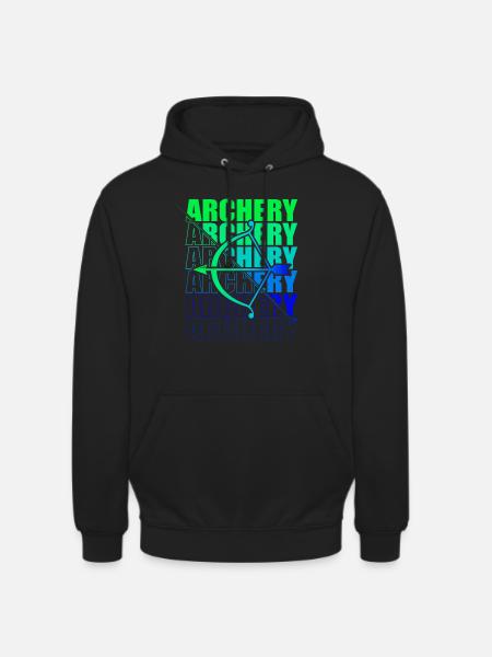 Archery Archer Archery Bow - Unisex Hoodie - black