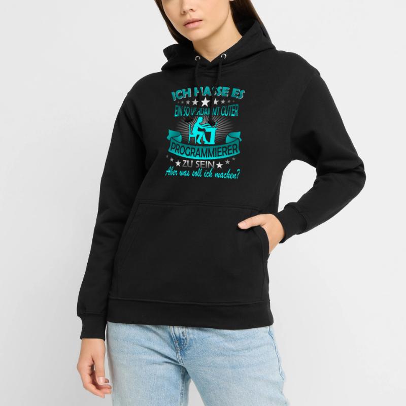 Programmierer IT Programmieren Geschenk Lustig Unisex Hoodie