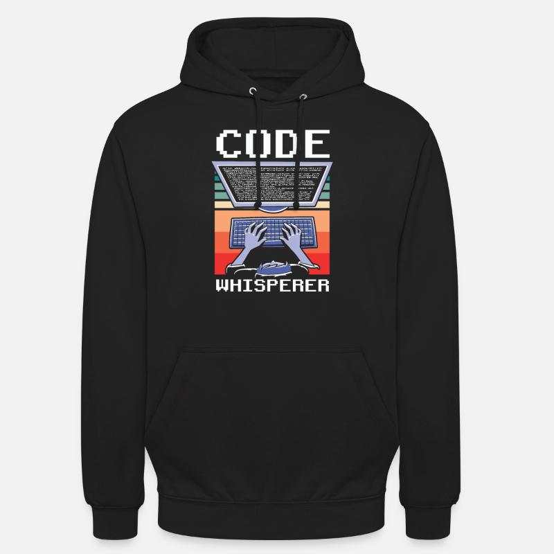 Code Flüsterer Programmierer Coding Coder Unisex Hoodie