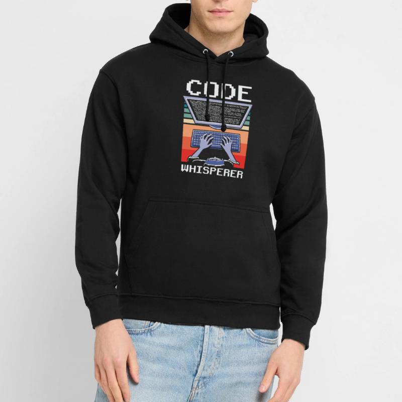 Code Flüsterer Programmierer Coding Coder Unisex Hoodie