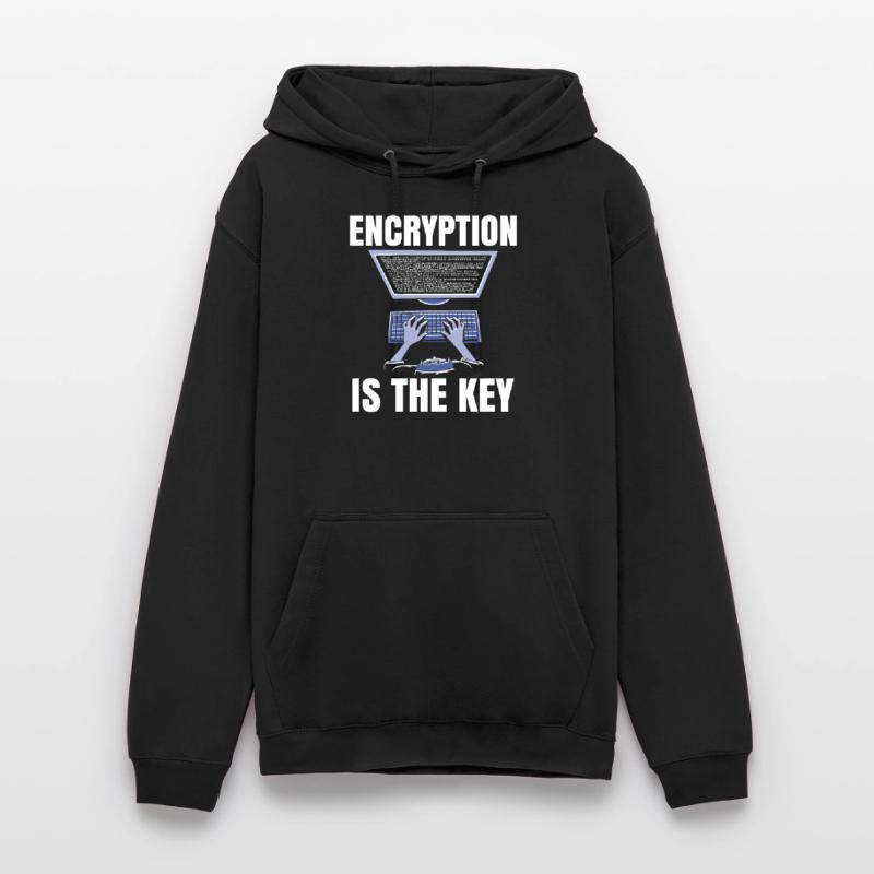 Encryption is the key to coder coding Unisex Hoodie