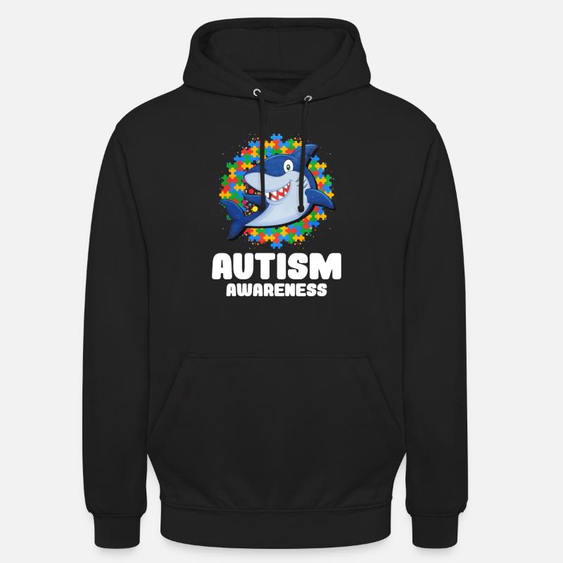 Cadeau autisme autisme - Sweat-shirt à capuche unisexe - noir