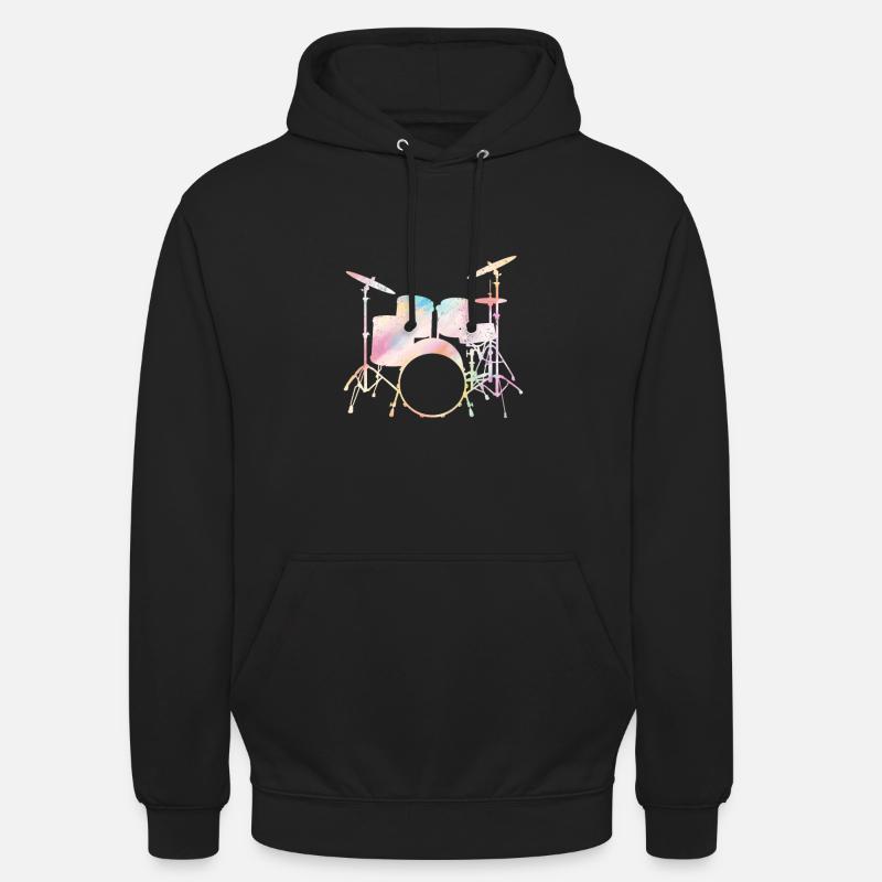 Drummers Drummers Drummers Drummers - Unisex Hoodie - black