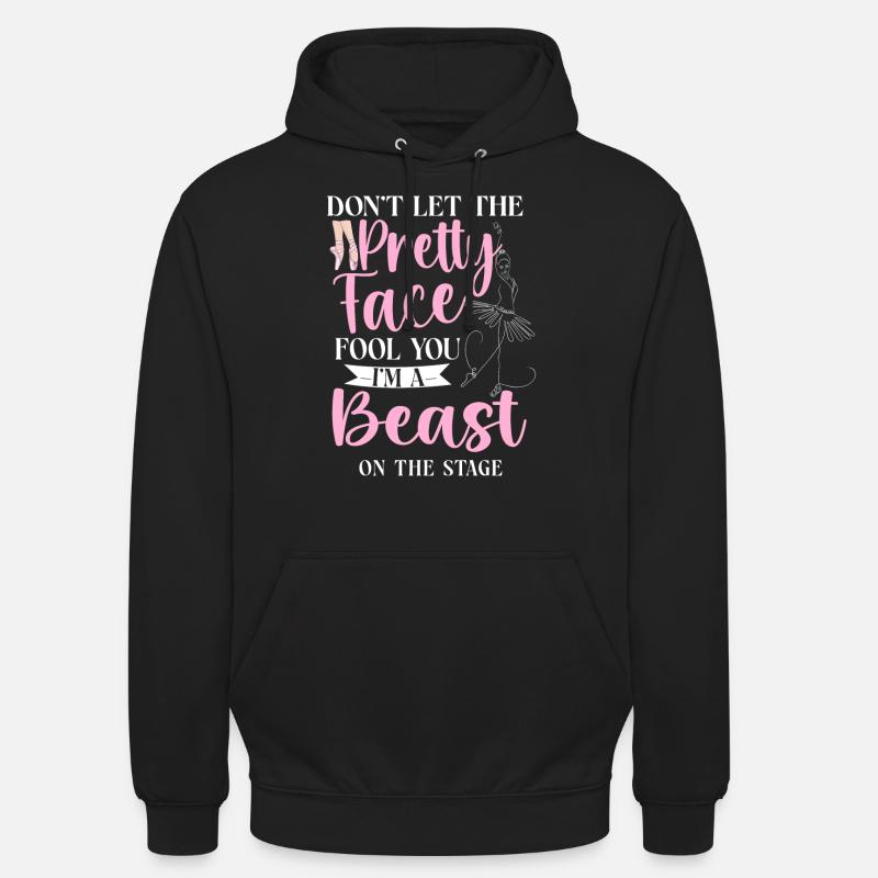 Ballet Danseuse Danse Ballerine - Sweat-shirt à capuche unisexe - noir