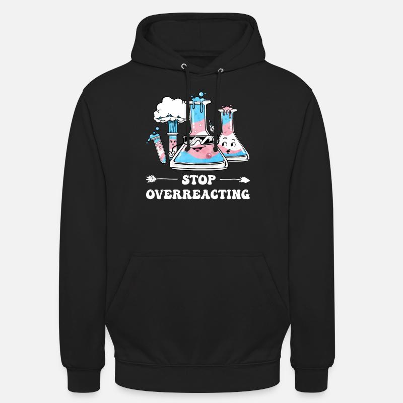Enseignante en sciences transgenres - Sweat-shirt à capuche unisexe - noir