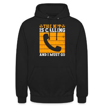 Kernenergie Und Kerntechnik - Unisex Hoodie - Schwarz - Vorne - Alina (178cm) & Michal (187cm)