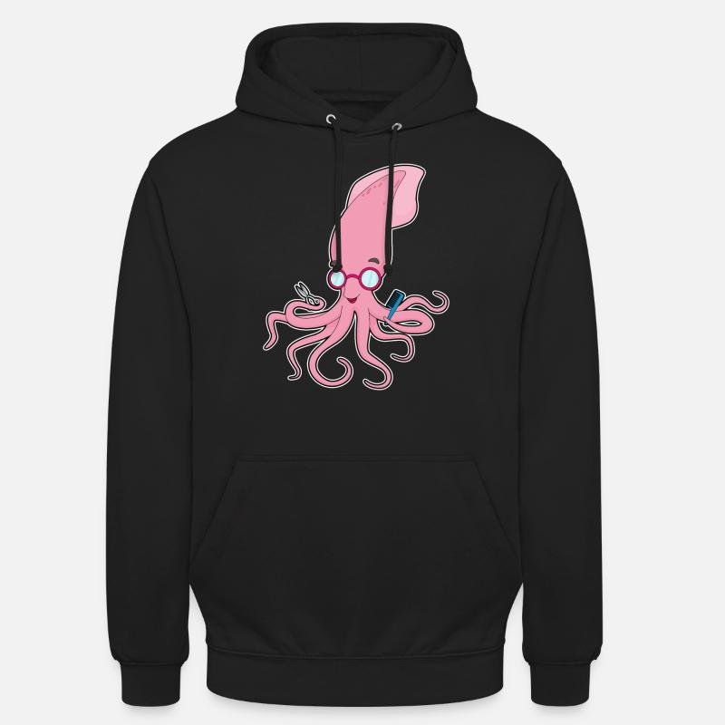 Calmar Coiffeur Ciseaux - Sweat-shirt à capuche unisexe - noir