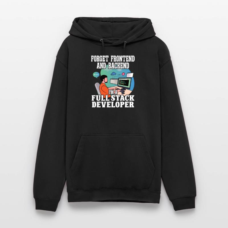 Softwareentwickler Full Stack Developer Coder Geek Unisex Hoodie