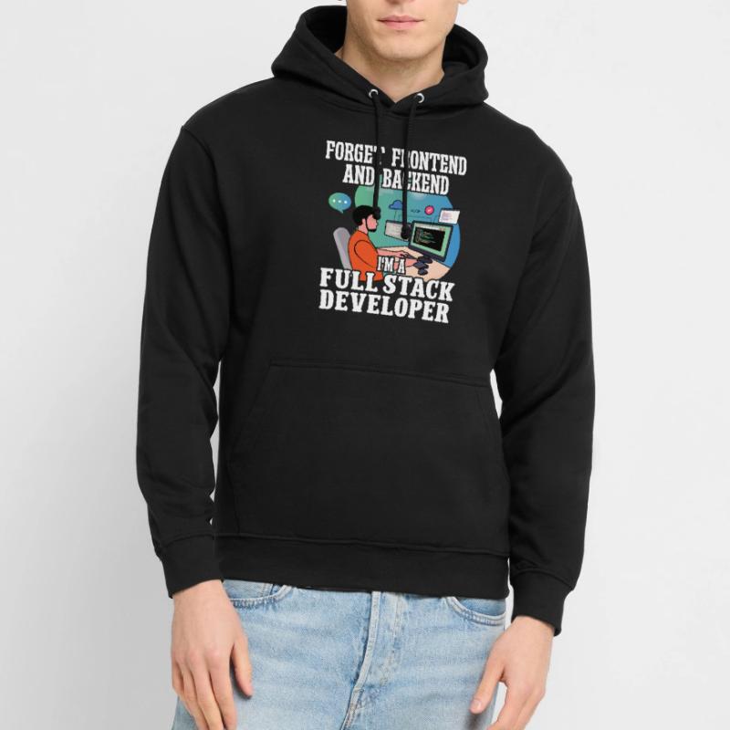 Softwareentwickler Full Stack Developer Coder Geek Unisex Hoodie