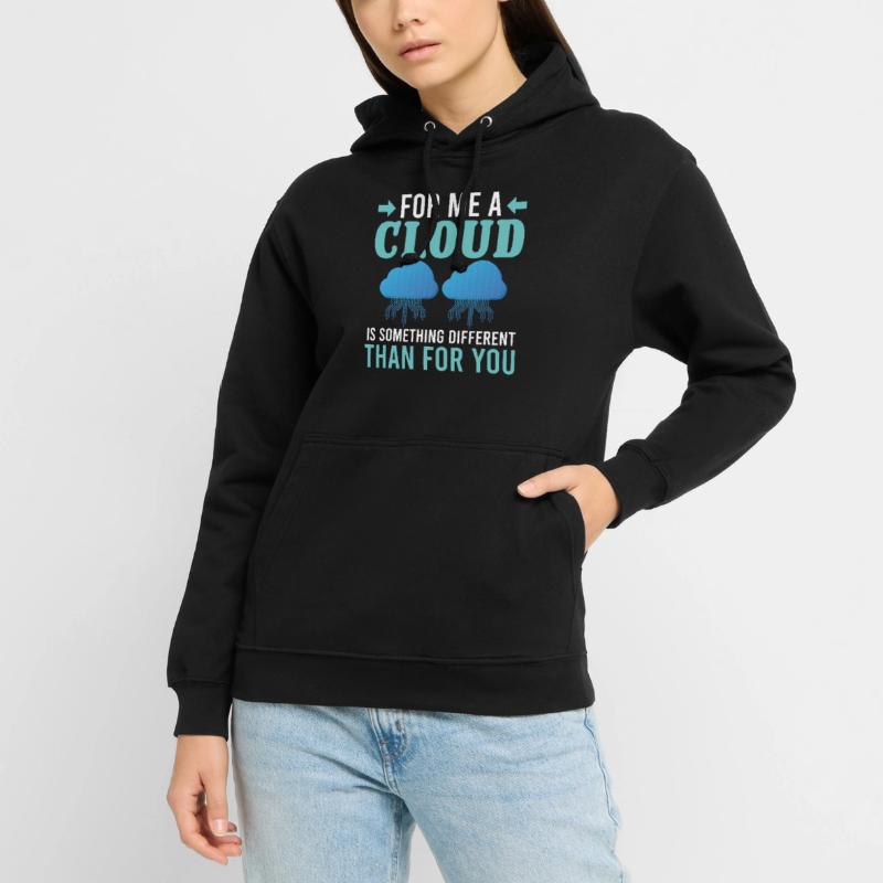 Software Developer Cloud est quelque chose de différent Sweat-shirt à capuche unisexe