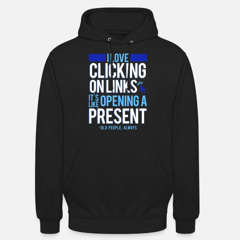 Cybersecurity, Hacking, IT - Unisex Hoodie - black