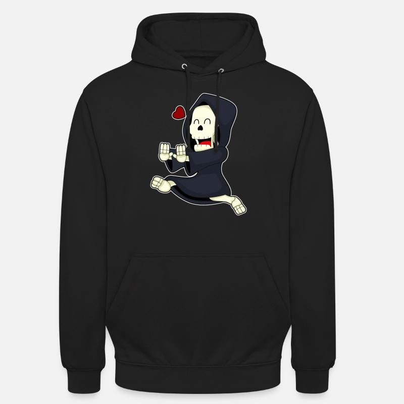 Skeleton Jogger Jogging - Sweat-shirt à capuche unisexe - noir