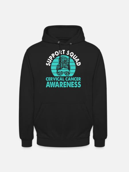 Support Squad Awareness Month - Unisex Hoodie - black