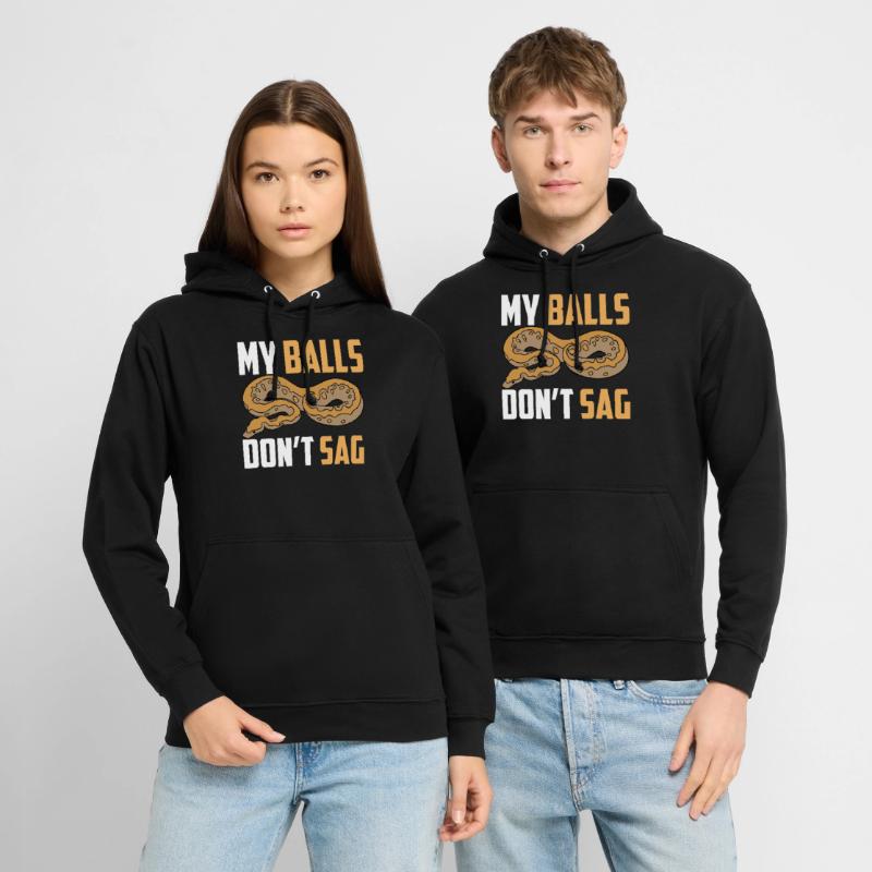 Kugelpython Schlange Unisex Hoodie