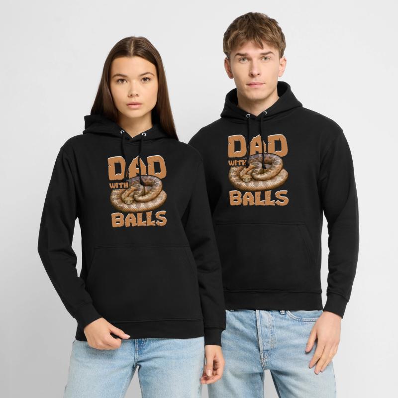 Serpent python royal Sweat-shirt à capuche unisexe