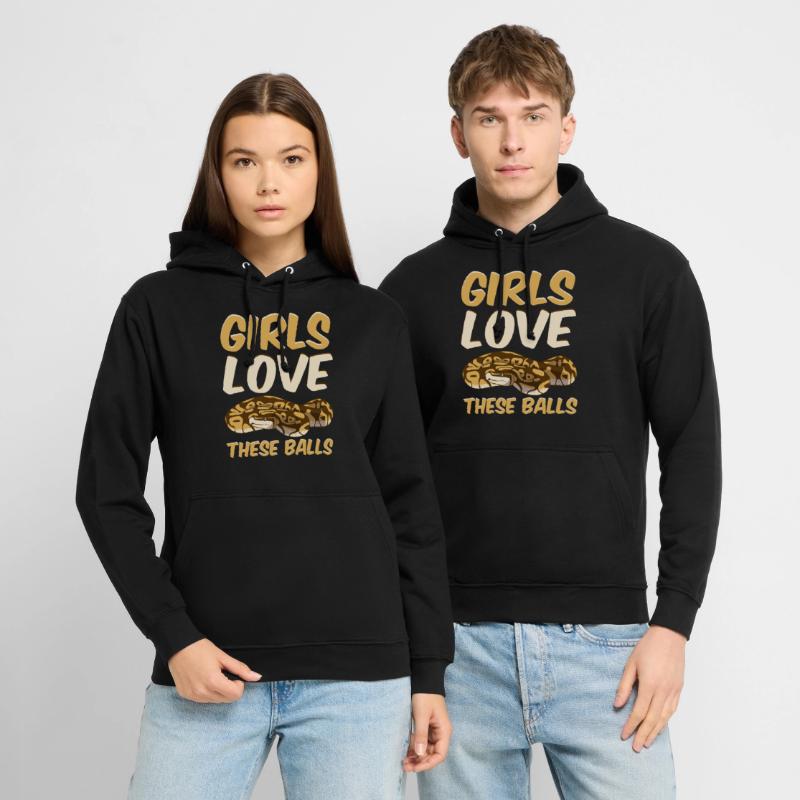 Serpent python royal Sweat-shirt à capuche unisexe