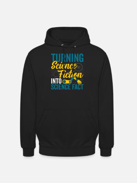 Robotics lover science facts - Unisex Hoodie - black
