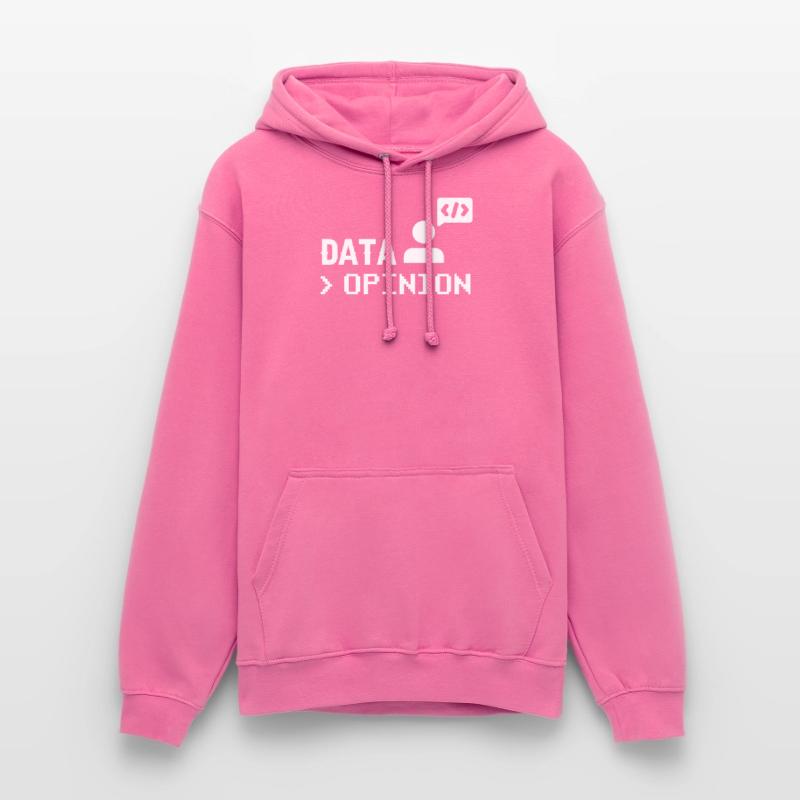 Data > Opinion Programmeur Codeur Codeur Sweat-shirt à capuche unisexe