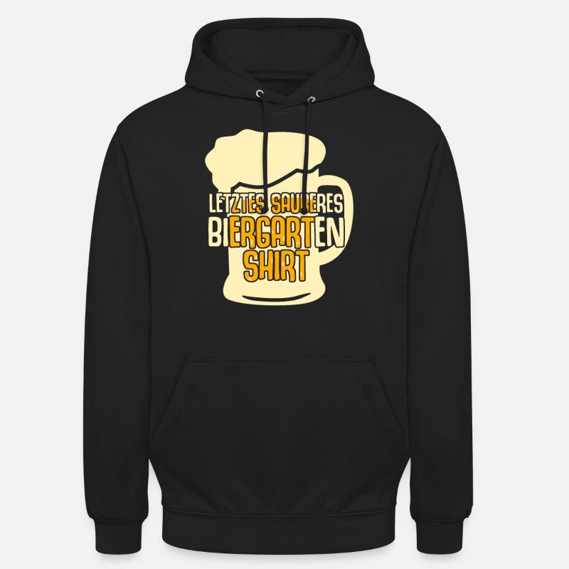 Biergarten - Unisex Hoodie - Schwarz