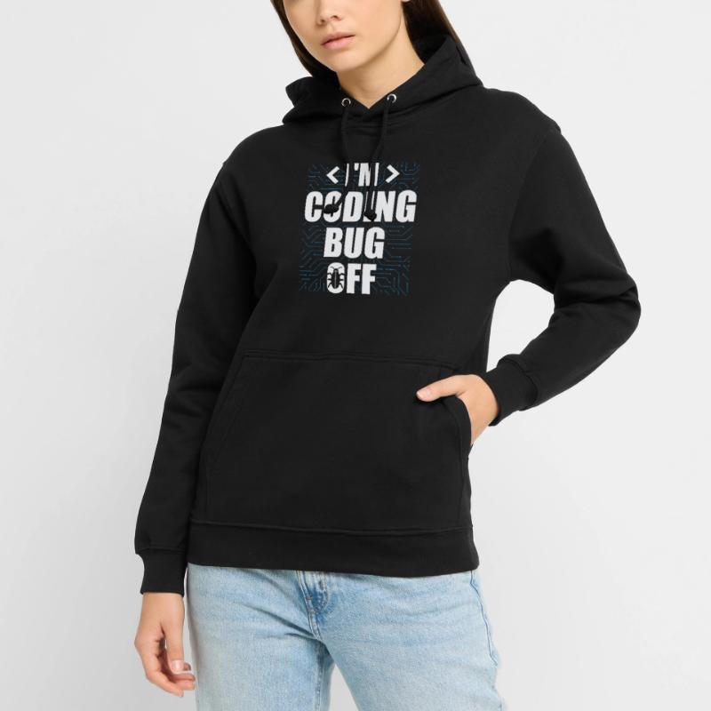 Informatique Admin Programmeur Codeur IT Sweat-shirt à capuche unisexe