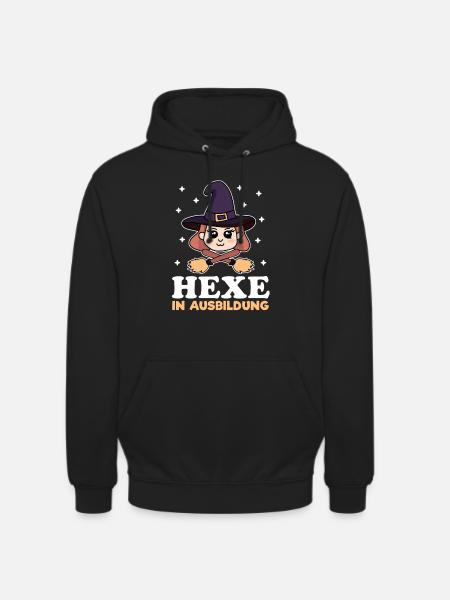 Hexe In Ausbildung - Unisex Hoodie - Schwarz