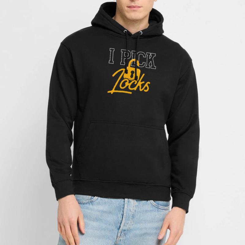 I Pick Locks Lock Lock Picking Knacker Sweat-shirt à capuche unisexe