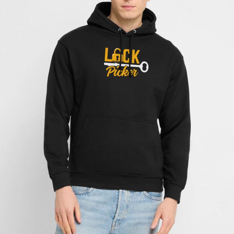 Lock Cracker Lock Picker Lock Lock Picking Sweat-shirt à capuche unisexe