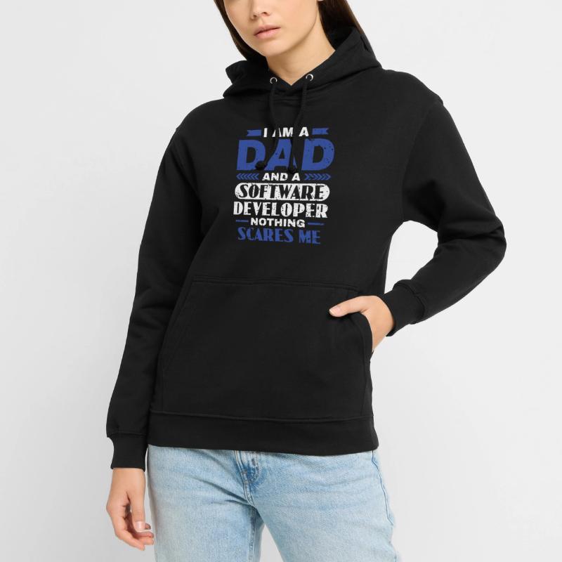 Software Developer Dad - Software Programmierer Unisex Hoodie