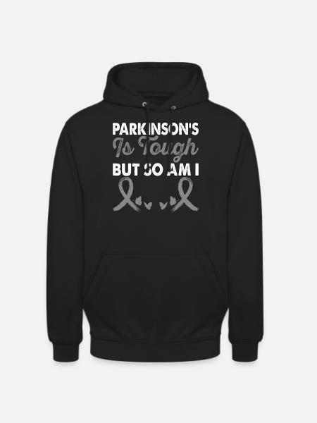 Parkinson's disease is harsh month of the - Unisex Hoodie - black