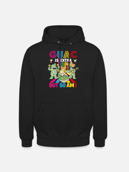Avocado Guacamole Mexican Mexico Latino - Unisex Hoodie - black