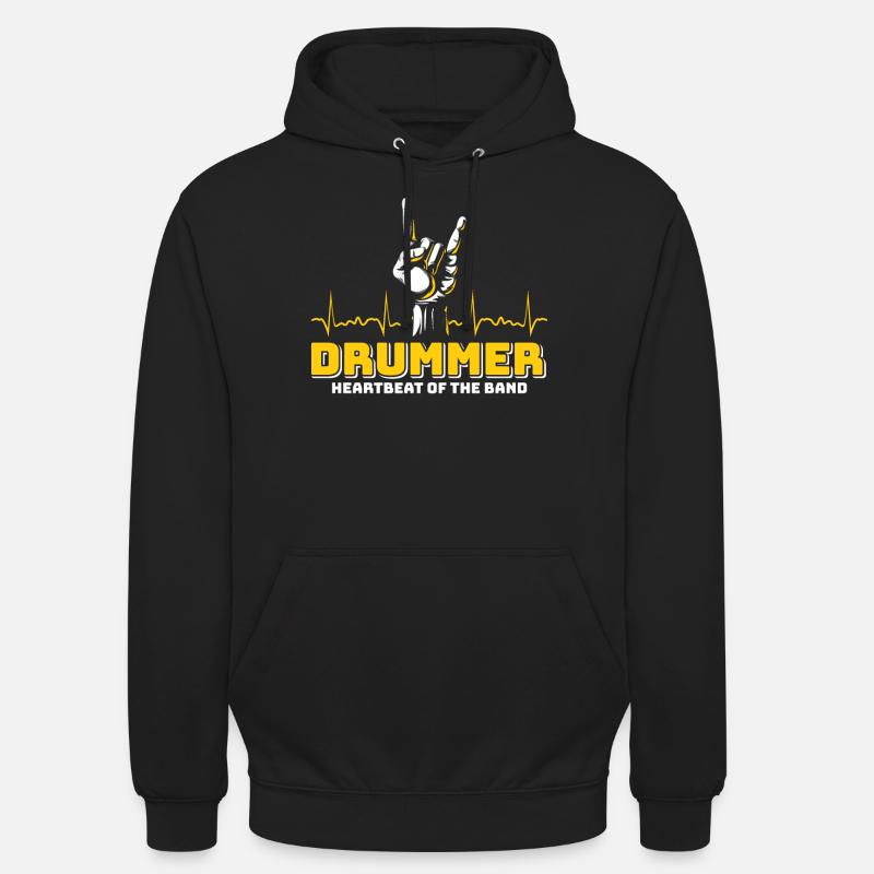 Drummers Drummers Drummers Drummers - Unisex Hoodie - black