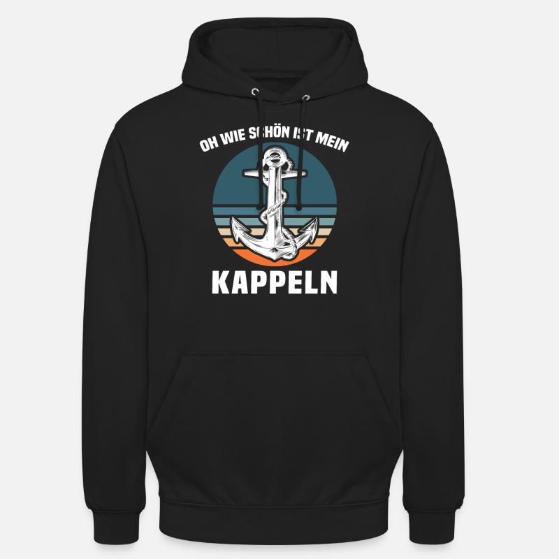 Kappeln Kappelner Spruch - Unisex Hoodie - Schwarz