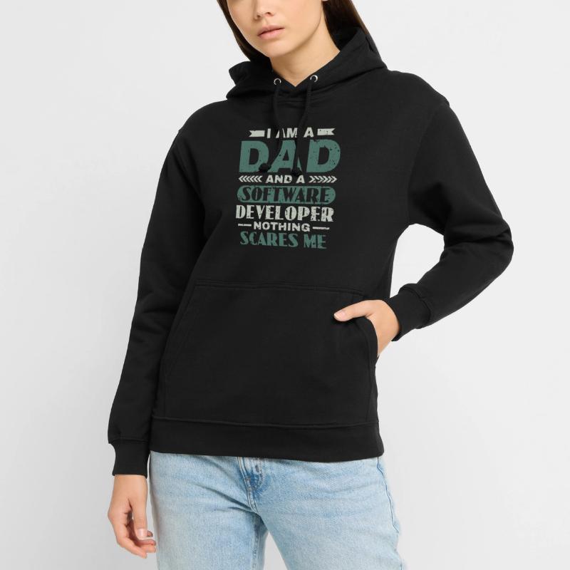 Software Developer Dad - Software Programmierer Unisex Hoodie