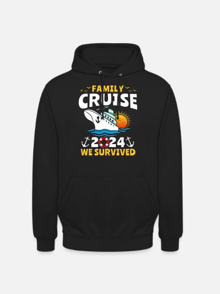 Croisière 2024 Cruisers - Sweat-shirt à capuche unisexe - noir