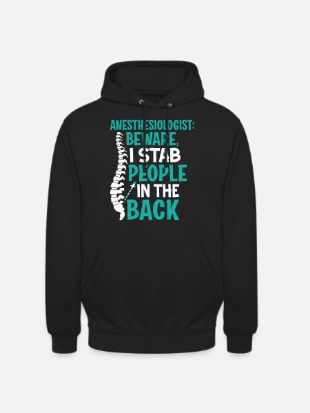 Anesthesiology - Unisex Hoodie - black