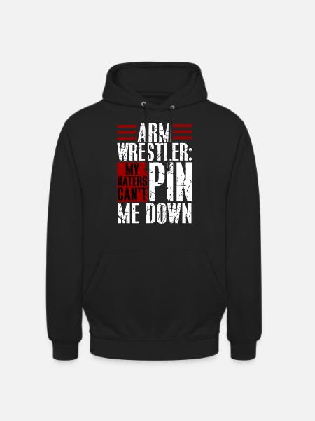 Arm wrestling - Unisex Hoodie - black