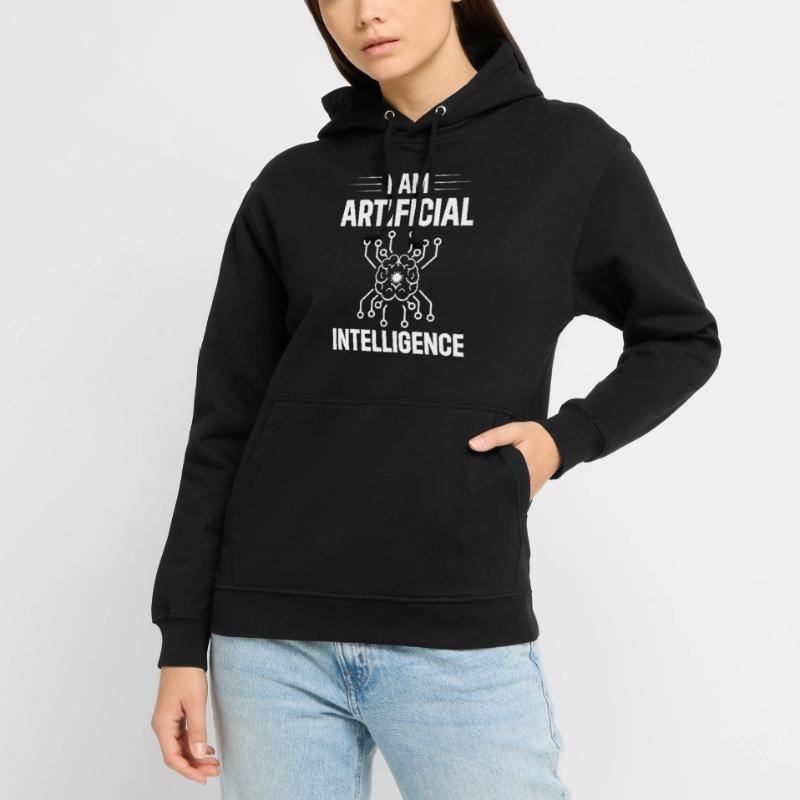 Ai Artificial Intelligence - I Am Artificial Intel Unisex Hoodie