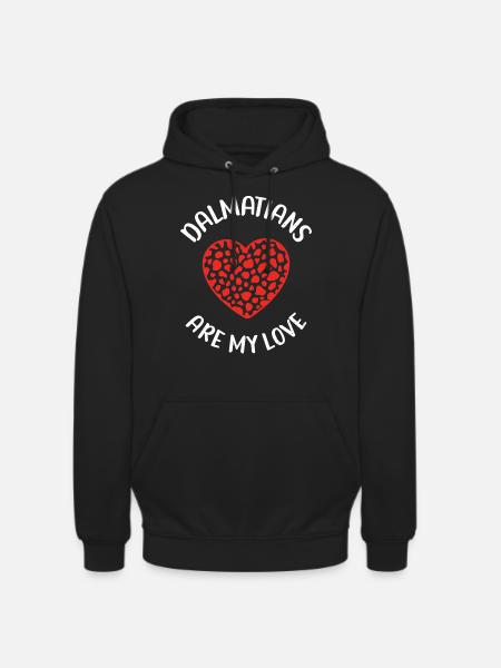 Gifts for Dalmatian Lovers - Unisex Hoodie - Schwarz
