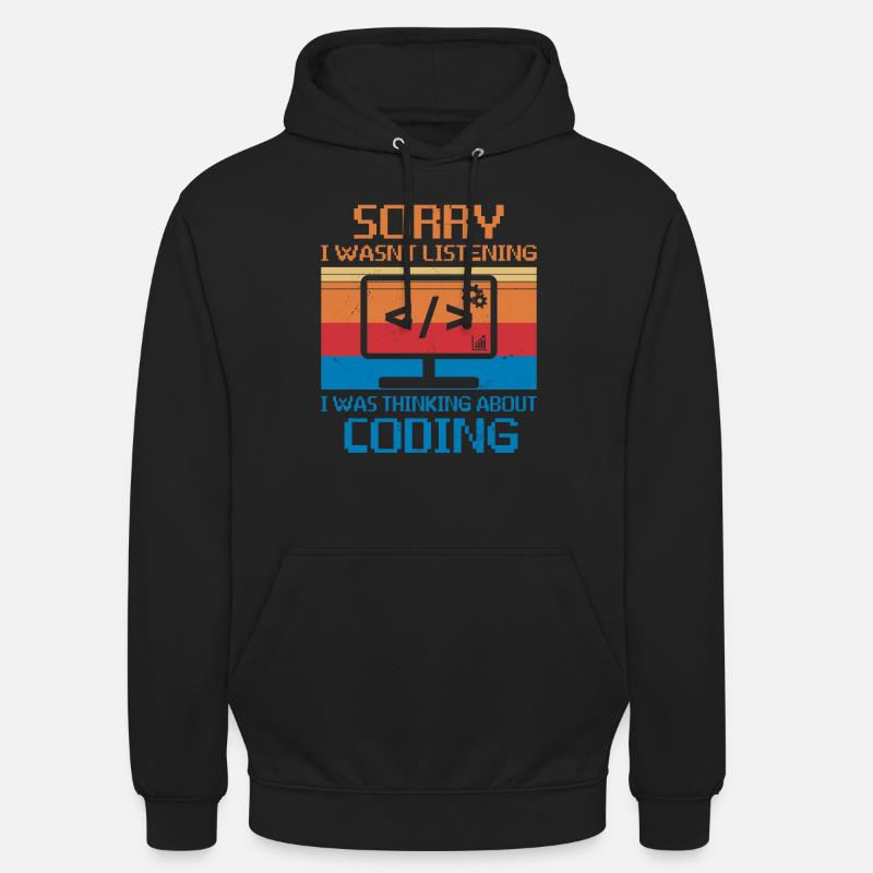 Webentwickler Website-entwicklung It-programmierer - Unisex Hoodie - Schwarz