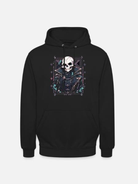 Skull Skull Skulls Skull Skeleton - Unisex Hoodie - black