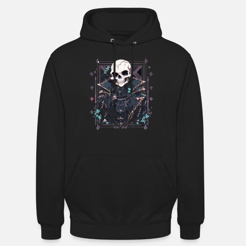Skull Skull Skulls Skull Skeleton - Unisex Hoodie - black