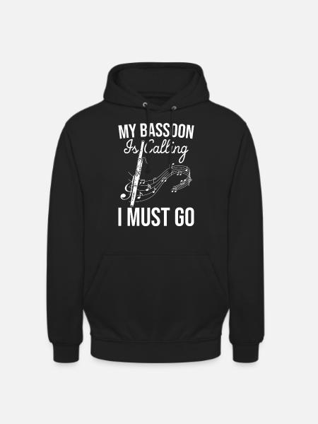 Bassoonist - Unisex Hoodie - black
