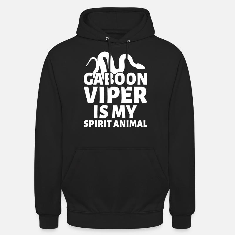 Propriétaires de serpents - Sweat-shirt à capuche unisexe - noir