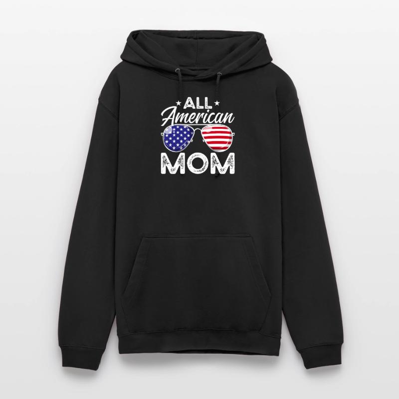All American Mutter Muttertag Mutter 4. Juli Unisex Hoodie
