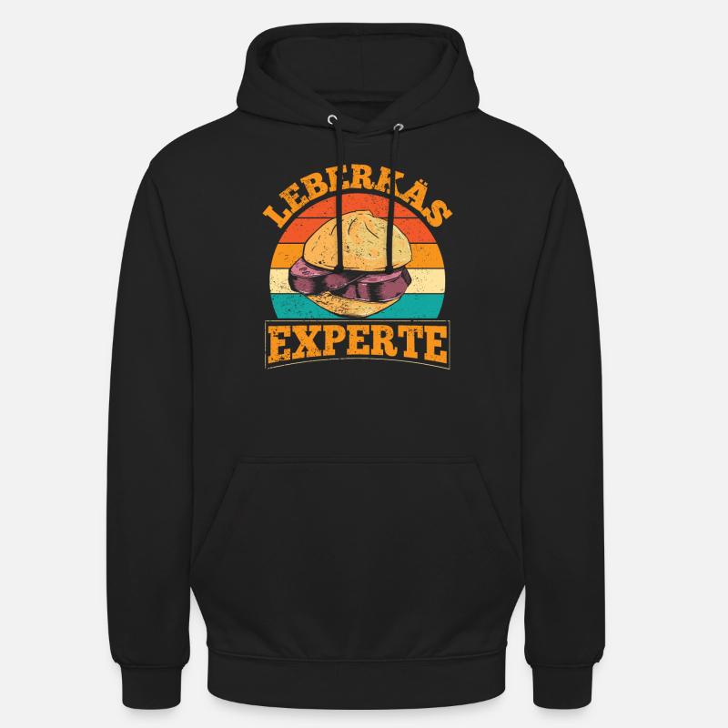 Leberkas Experte Leberkassemmel Leberkäse - Unisex Hoodie - Schwarz